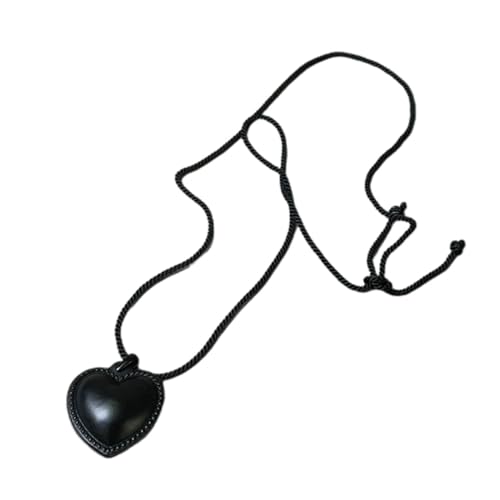 AOSAIXIS Einfache Loves Heart Ästhetische Halskette Mode Einfache Schlüsselbeutel Kette Frauen Mädchen Hochzeit Schmuckparty Geburtstag Geschenk von AOSAIXIS