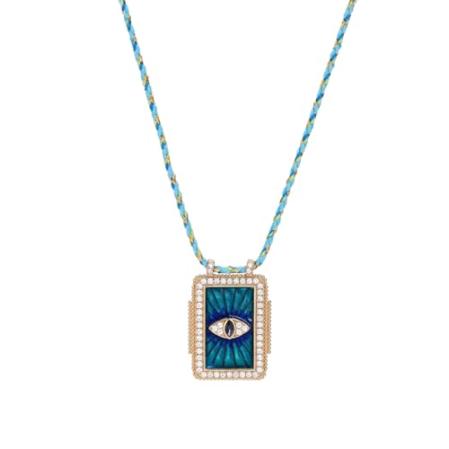 AOSAIXIS Einstellbare Kettenlänge Halskette In Böhmischen Stilen Mit Einzigartigen Tarotkartensymbolen Designs Und Herzformmuster AOSAIXIS Einstellbare Kettenlänge Halskette In Böhmischen Stilen Mit Einzigartigen Tarotkartensymbolen Designs Und Herzformmuster von AOSAIXIS