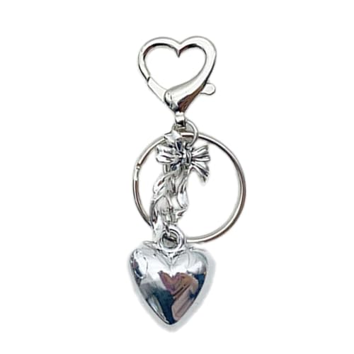 AOSAIXIS Einzigartiger Herz Bowknot Charm Keychain Dekorationen Bag Anhänger Keyring Modezubehör Für Schlüsselhandtaschen Rucksacktasche AOSAIXIS Einzigartiger Herz Bowknot Charm Keychain Dekorationen Bag Anhänger Keyring Modezubehör Für Schlüsselhandtaschen Rucksacktasche von AOSAIXIS