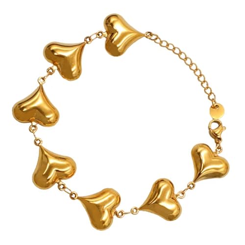 AOSAIXIS Elegante Perlen Armband Edelstahl Hohlkette Halskette Stylischer Paar Schmuck Für Frauen Modeaccessoires AOSAIXIS Elegante Perlen Armband Edelstahl Hohlkette Halskette Stylischer Paar Schmuck Für Frauen Modeaccessoires von AOSAIXIS