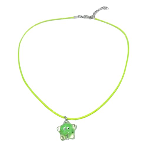 AOSAIXIS Fashion Fun Star Anhänger Halskette Für Frauen Süß Süßes Schlüsselbeutel Kette Elegante Temperament Chokers Ästhetischer Schmuck AOSAIXIS Fashion Fun Star Anhänger Halskette Für Frauen Süß Süßes Schlüsselbeutel Kette Elegante Temperament Chokers Ästhetischer Schmuck von AOSAIXIS
