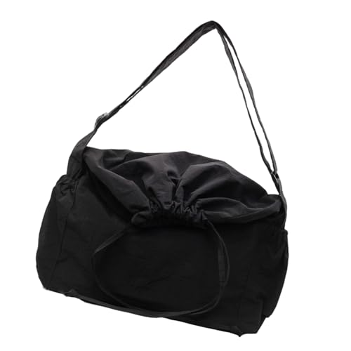 AOSAIXIS Frauen Tasche Feste Farbe Crossbody School Große Kapazität Schulter Trendy Draw String Boten Frauen Große Kapazität Schulterschule Feste Farbtodkörper von AOSAIXIS
