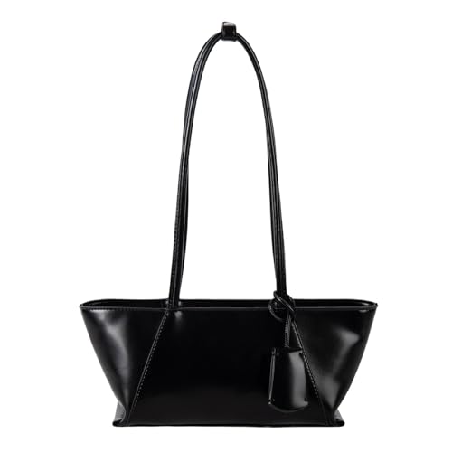 AOSAIXIS Frauen Tasche Koreanische Stile Schulter Großer Kapazität Handtasche PU Leder Achselhöhle Pendeln Stilvolle Achselwahrerinnen Trendige Achsel Achsel Weibliche Handtasche Modetasche von AOSAIXIS