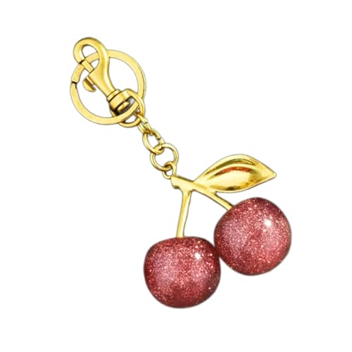 AOSAIXIS Kirschen Geformte Schlüsselbund Zubehör Verspielte Kirschenschlüsselkette Mit Kristallakzent Für Studenten Und Fachleute AOSAIXIS Kirschen Geformte Schlüsselbund Zubehör Verspielte Kirschenschlüsselkette Mit Kristallakzent Für Studenten Und Fachleute von AOSAIXIS