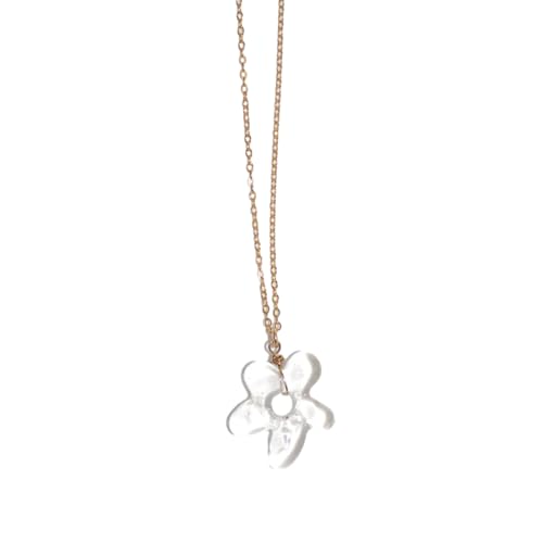 AOSAIXIS Kleine Blumenhärselblumen Halsketten Halskette Legierung Anhänger Choker Neckschmuck Für Täglich AOSAIXIS Kleine Blumenhärselblumen Halsketten Halskette Legierung Anhänger Choker Neckschmuck Für Täglich von AOSAIXIS