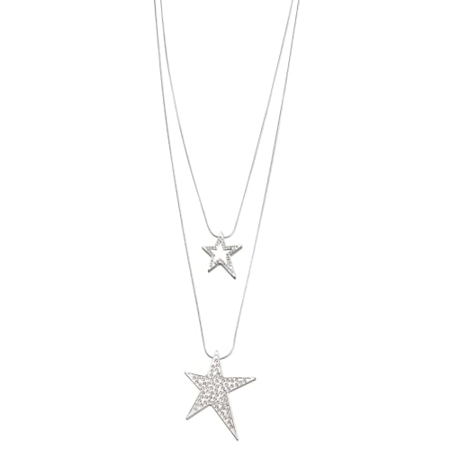 AOSAIXIS Koreanische Mode Shining Star Halskette Für Frauen Doppelte Schicht Pullover Kette Halsketten Ästhetischer Schmuck AOSAIXIS Koreanische Mode Shining Star Halskette Für Frauen Doppelte Schicht Pullover Kette Halsketten Ästhetischer Schmuck von AOSAIXIS