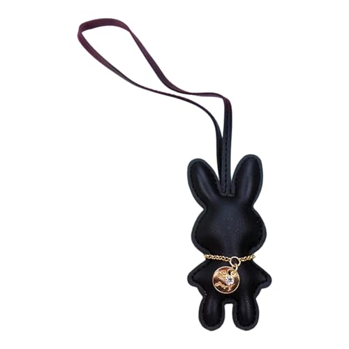 Künstliche Lederkaninchen Keychain Bunnys Anhänger Keyring Bag Accessoire Stilvolle Handtasche Accessoires Für Frauen Mädchen von AOSAIXIS