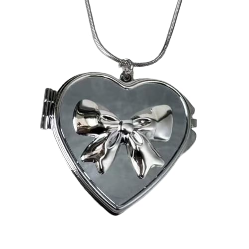 AOSAIXIS Legierter Herz Und Bogenknoten Halskette Schatz Bowknot Heart Halskette Stylische Nackenkette Für Den Täglichen Gebrauch AOSAIXIS Legierter Herz Und Bogenknoten Halskette Schatz Bowknot Heart Halskette Stylische Nackenkette Für Den Täglichen Gebrauch von AOSAIXIS