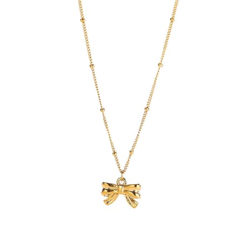 AOSAIXIS Metall Bowknot Halskette Hochzeit Schmuck Bogenknoten Anhänger Halskette Verstellbare Ketten Halskette Geeignet Für Besondere Veranstaltung AOSAIXIS Metall Bowknot Halskette Hochzeit Schmuck Bogenknoten Anhänger Halskette Verstellbare Ketten Halskette Geeignet Für Besondere Veranstaltung von AOSAIXIS