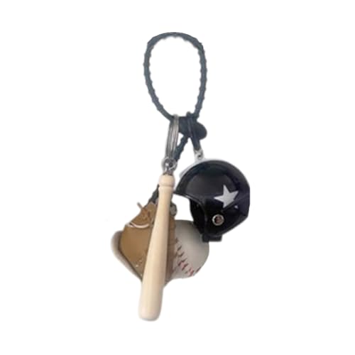 AOSAIXIS Miniatur Baseball Handschuh Keychain Anhänger Accessoire Für Rucksäcke Und Handtaschen Geschenk Für Jungen Und Baseball Enthusiasten von AOSAIXIS