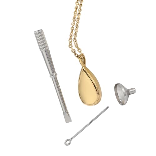 AOSAIXIS Mode Elegante Tropfenförmige Parfums Fläschchenkette Mit Dichtem Gewinde In Stabilen Edelstahlmaterialien AOSAIXIS Mode Elegante Tropfenförmige Parfums Fläschchenkette Mit Dichtem Gewinde In Stabilen Edelstahlmaterialien von AOSAIXIS