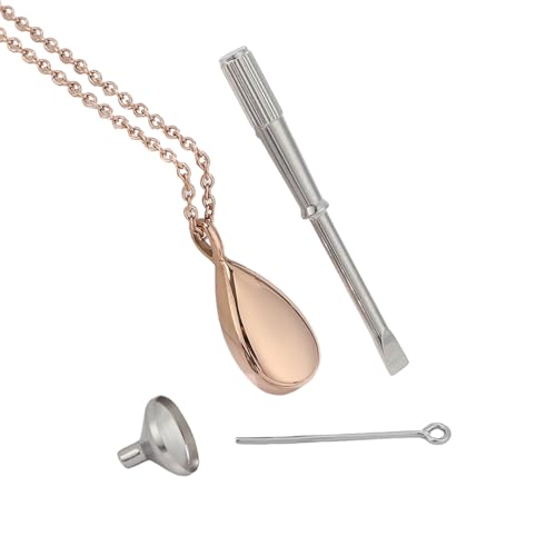 AOSAIXIS Mode Elegante Tropfenförmige Parfums Fläschchenkette Mit Dichtem Gewinde In Stabilen Edelstahlmaterialien AOSAIXIS Mode Elegante Tropfenförmige Parfums Fläschchenkette Mit Dichtem Gewinde In Stabilen Edelstahlmaterialien von AOSAIXIS