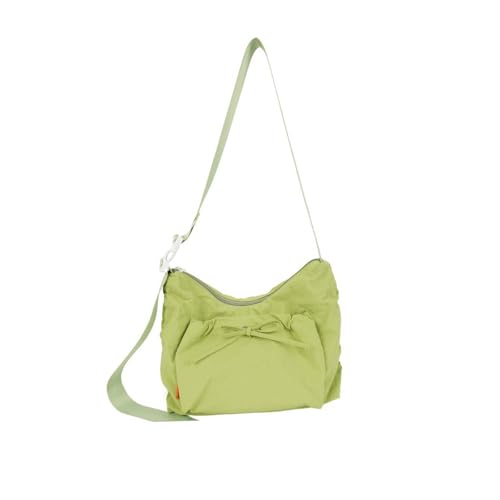 AOSAIXIS Mode Frauen Unterarmtasche Nylon Umhängetaschen Mit Einstellbaren Gurtbögen Dekoration Große Kapazität Für Tägliche Verwendung Pendler Nylon Umhängetasche von AOSAIXIS