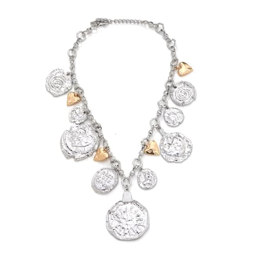 AOSAIXIS Mode Geschnitzte Liebe Herzabzeichen Anhänger Charm Vielseitiger Halskette Tragbares Accessoire Für Lässig Bis Formelle Kleidung AOSAIXIS Mode Geschnitzte Liebe Herzabzeichen Anhänger Charm Vielseitiger Halskette Tragbares Accessoire Für Lässig Bis Formelle Kleidung von AOSAIXIS