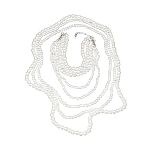 AOSAIXIS Mode Imitation Perlen Halskette Perlen Daily Wear Neckketten Mehrschichtige Chokerzubehör Für Partys AOSAIXIS Mode Imitation Perlen Halskette Perlen Daily Wear Neckketten Mehrschichtige Chokerzubehör Für Partys von AOSAIXIS