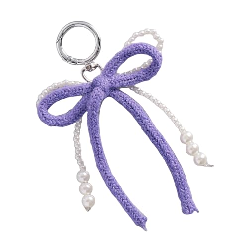 AOSAIXIS Mode Key Charme Wollgarn Faux Pearls Bowknot Anhänger Keyring Stylish Butterfly Knot Accessoire Für Den Täglichen Gebrauch AOSAIXIS Mode Key Charme Wollgarn Faux Pearls Bowknot Anhänger Keyring Stylish Butterfly Knot Accessoire Für Den Täglichen Gebrauch von AOSAIXIS