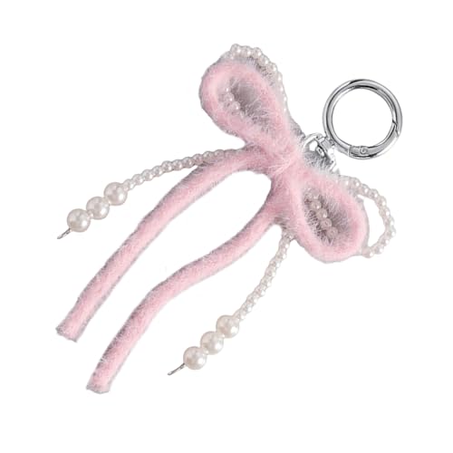 AOSAIXIS Mode Key Charme Wollgarn Faux Pearls Bowknot Anhänger Keyring Stylish Butterfly Knot Accessoire Für Den Täglichen Gebrauch AOSAIXIS Mode Key Charme Wollgarn Faux Pearls Bowknot Anhänger Keyring Stylish Butterfly Knot Accessoire Für Den Täglichen Gebrauch von AOSAIXIS