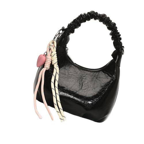 AOSAIXIS Mode PU Leder Achselhöhlen Tasche Für Frauen Abendsgereichte Schulterbaus Geldbörsen Für Tägliche Pendelzeiten Und Soziales Ereignisleichter Schulter von AOSAIXIS