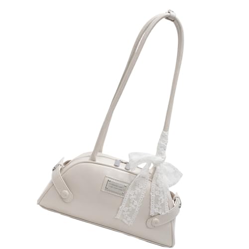 AOSAIXIS Mode Spitzenpraxis Handtasche Mit Reißverschluss PU Lederumhängetasche Für Einkaufsarbeit Event Reisen Aktivitäten Weibliche Umhängetasche von AOSAIXIS