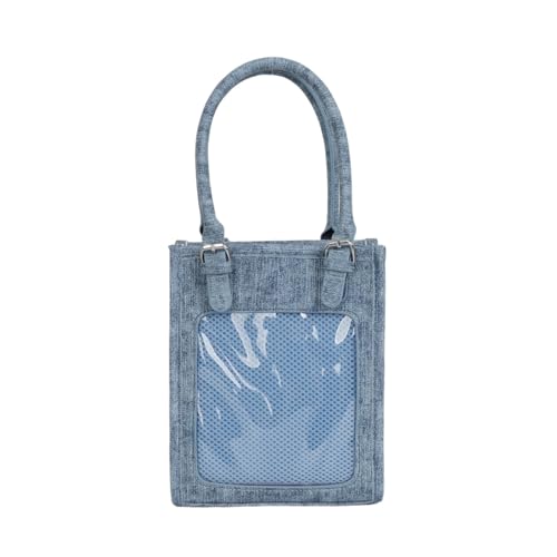 AOSAIXIS Mode Umhängetasche PU Leder Crossbody Bag Mit Klaren Display Designs Top Geldbörse Für Studentische Mädchen Gesteppte PU Crossbody Geldbörse von AOSAIXIS