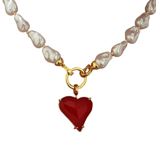 AOSAIXIS Mode Unregelmäßige Kunstperlen Halskette Für Tägliche Tragen Handgefertigte Neckkette Für Tägliche Outfits Oder Besondere Anlässe AOSAIXIS Mode Unregelmäßige Kunstperlen Halskette Für Tägliche Tragen Handgefertigte Neckkette Für Tägliche Outfits Oder Besondere Anlässe von AOSAIXIS