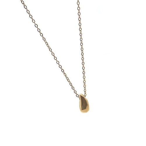 AOSAIXIS Mode Wassertropfen Anhänger Halskette Gold Oder Silberte Schlüsselbeutelkette Für Frauen Und Mädchen Ideal Für Den Täglichen Verschleiß von AOSAIXIS