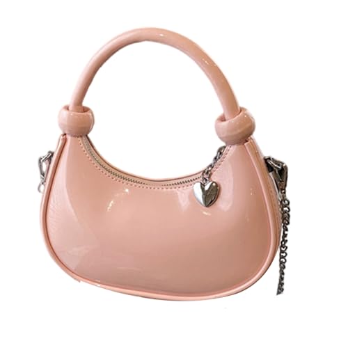 AOSAIXIS Moderne Frauen Umhängetasche Geräumige Crossbody Geldbörse Mit Geknotetem Design Und Abnehmbarem Kettengurt PU Satchel Geldbörsen Geldbörse Schulter von AOSAIXIS