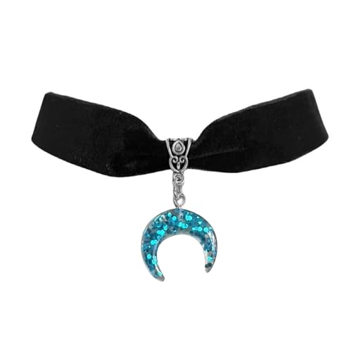 AOSAIXIS Moon Charme Halskette Für Frauen Schnitzen Multifunktionale Kleidung Verbessert Den Schmuck Und Alltägliche Outfits von AOSAIXIS