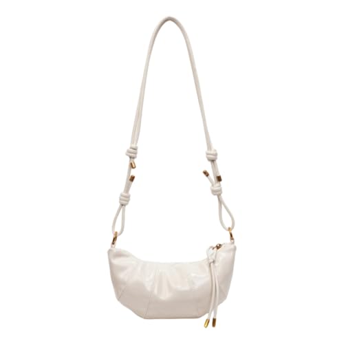 AOSAIXIS PU Leder Umhängetasche Für Frauen Trendy Dumplings Crossbody Einfache Pendelpendelmodelle Messengerinnen Frauen Schulter Modische Knödel Stilvoller Crossbody Für Reisen von AOSAIXIS