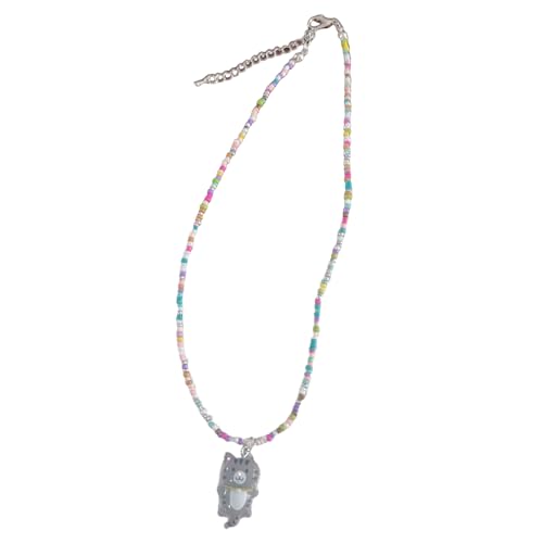 AOSAIXIS Perlen Halskette Modische Anhänger Charm Neckkette Verstellbarer Schlüsselbeinkette AOSAIXIS Perlen Halskette Modische Anhänger Charm Neckkette Verstellbarer Schlüsselbeinkette von AOSAIXIS