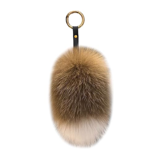 Plüsch Keychain Mode Animal Tail Keyring Anhänger Einzigartige Kunstpelze Charme Accessoire Für Handtaschen Und Schlüsselringe von AOSAIXIS