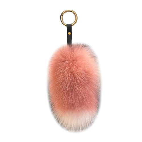 Plüsch Keychain Mode Animal Tail Keyring Anhänger Einzigartige Kunstpelze Charme Accessoire Für Handtaschen Und Schlüsselringe von AOSAIXIS