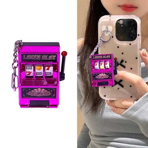 AOSAIXIS Pocket Casinos Miniatur Obstschlitzmaschinen Schlüsselbeutel Anhänger Unterhaltung Accessoire Geschenk Für Kinder Und Erwachsene AOSAIXIS Pocket Casinos Miniatur Obstschlitzmaschinen Schlüsselbeutel Anhänger Unterhaltung Accessoire Geschenk Für Kinder Und Erwachsene von AOSAIXIS