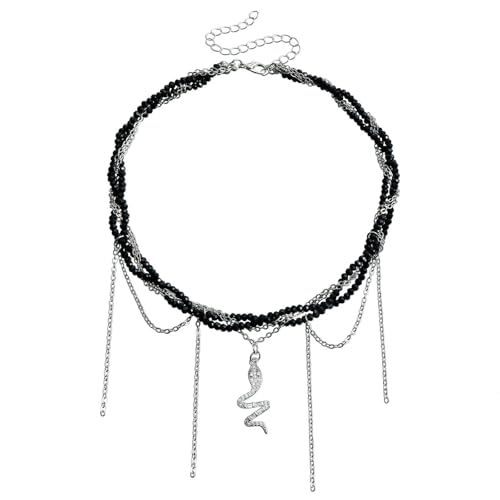AOSAIXIS Praktische Robuste Glaskristalle Kreuzen Die Halskette Mit Komplizierter Schlangenkette Die Für Moderne Und Stilvolle Outfits Tragbar AOSAIXIS Praktische Robuste Glaskristalle Kreuzen Die Halskette Mit Komplizierter Schlangenkette Die Für Moderne Und Stilvolle Outfits Tragbar von AOSAIXIS