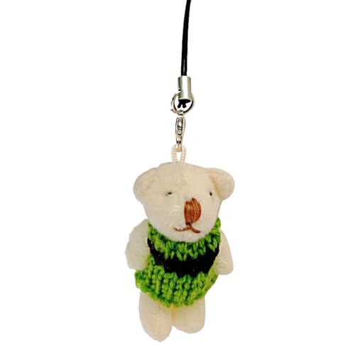 AOSAIXIS Schöne Flusengefüllteschlüsselkainer Handgefertigte Plüschbären Bären Keyrings Weich AOSAIXIS Schöne Flusengefüllteschlüsselkainer Handgefertigte Plüschbären Bären Keyrings Weich von AOSAIXIS