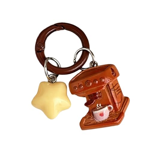 AOSAIXIS Schöner Kaffeestern Schlüsselring Einzigartige Anhänger Schlüsselkette Dekore Mit Leichtem Design Zum Einfachen Tragen Und Täglichem Gebrauch AOSAIXIS Schöner Kaffeestern Schlüsselring Einzigartige Anhänger Schlüsselkette Dekore Mit Leichtem Design Zum Einfachen Tragen Und Täglichem Gebrauch von AOSAIXIS