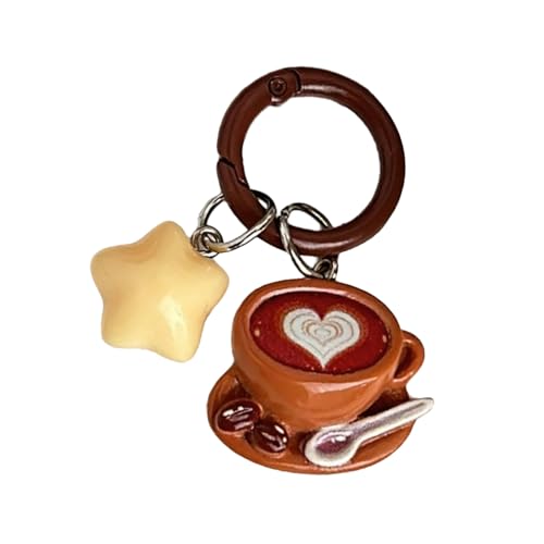 AOSAIXIS Schöner Kaffeestern Schlüsselring Einzigartige Anhänger Schlüsselkette Dekore Mit Leichtem Design Zum Einfachen Tragen Und Täglichem Gebrauch AOSAIXIS Schöner Kaffeestern Schlüsselring Einzigartige Anhänger Schlüsselkette Dekore Mit Leichtem Design Zum Einfachen Tragen Und Täglichem Gebrauch von AOSAIXIS