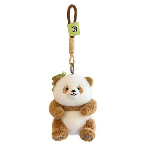 AOSAIXIS Schöner Panda Keychain Robuste PP Baumwoll Cartoon Anhänger Für Rucksack Oder Handtasche Accessoire Freizeitkleidung Täglich Gebrauch von AOSAIXIS