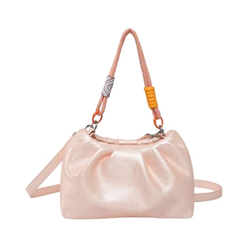 AOSAIXIS Stilvolle Geräte Strukturierte PU Leder Crossbody Tasche Mit Verstellbaren Gurt Umhängetaschen Handtasche Für Tägliche Essentielle Freizeitpu Leder Geldbörse von AOSAIXIS
