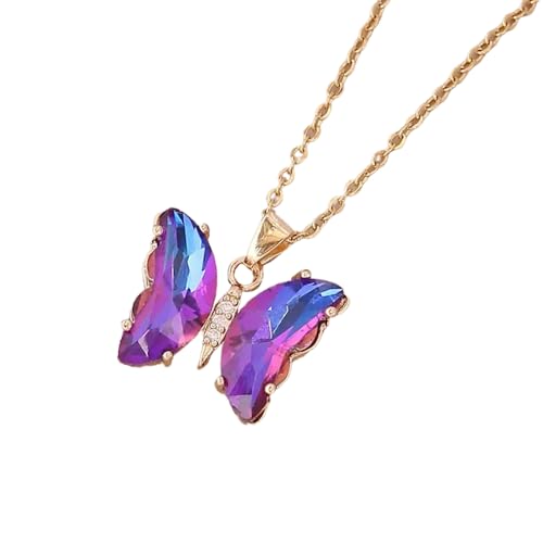 AOSAIXIS Stylish Alloy Butterfly Halskette Mit Funkelnden Zirkonia Verzierung Perfekt Für Mädchen Und Reife Damen AOSAIXIS Stylish Alloy Butterfly Halskette Mit Funkelnden Zirkonia Verzierung Perfekt Für Mädchen Und Reife Damen von AOSAIXIS