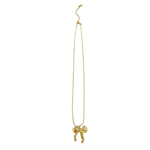 AOSAIXIS Stylish Bowknot Halskette Einstellbare Länge Neckkette Bowtie Pendellschütze Kette Vielseitiges Accessoire Für Den Täglichen Verschleiß AOSAIXIS Stylish Bowknot Halskette Einstellbare Länge Neckkette Bowtie Pendellschütze Kette Vielseitiges Accessoire Für Den Täglichen Verschleiß von AOSAIXIS