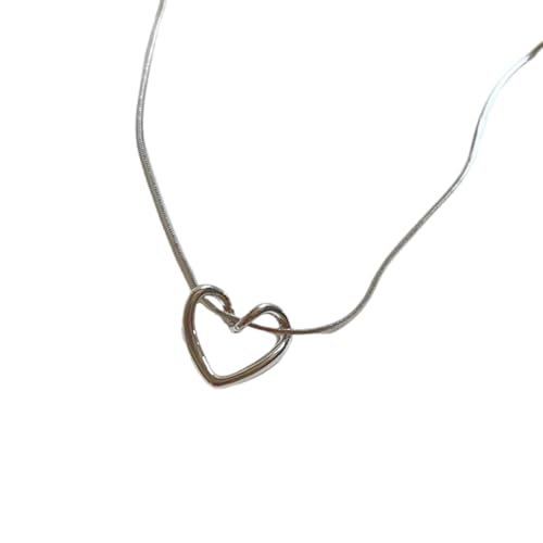 AOSAIXIS Stylish Hollow Heart Anhänger Halskette Kette Halskette Handgefertigte Halskette Legierungstextur Für Party Alltag Geeignet AOSAIXIS Stylish Hollow Heart Anhänger Halskette Kette Halskette Handgefertigte Halskette Legierungstextur Für Party Alltag Geeignet von AOSAIXIS