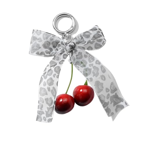 AOSAIXIS Stylish Love Cherrys Anhänger Bowknot Keychain Accessor AOSAIXIS Stylish Love Cherrys Anhänger Bowknot Keychain Accessor von AOSAIXIS