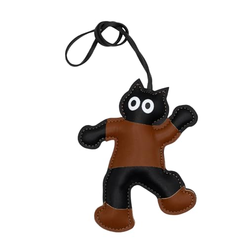 AOSAIXIS Stylish PU Leder Keyring Anhänger Katze Entwirft Keychainhalter Geschenk Für Katzenliebhaber Und Modebegeisterte AOSAIXIS Stylish PU Leder Keyring Anhänger Katze Entwirft Keychainhalter Geschenk Für Katzenliebhaber Und Modebegeisterte von AOSAIXIS