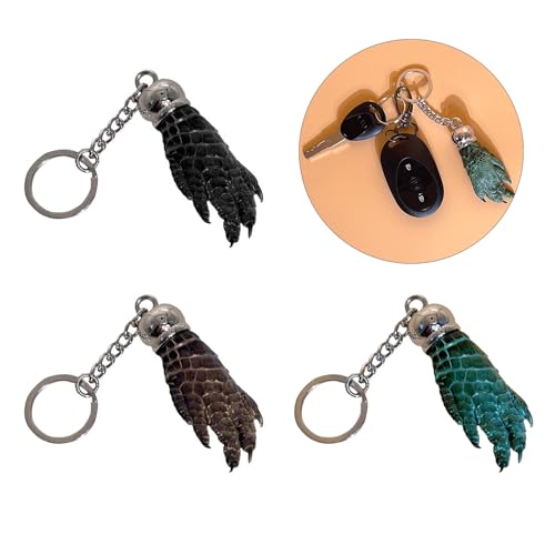 AOSAIXIS Tragbare Kunstleder Miniaturkrallen Form Keyring Stilvolle Männer Schlüsselbund Mode Schlüsselhalter Rucksackschmuck AOSAIXIS Tragbare Kunstleder Miniaturkrallen Form Keyring Stilvolle Männer Schlüsselbund Mode Schlüsselhalter Rucksackschmuck von AOSAIXIS