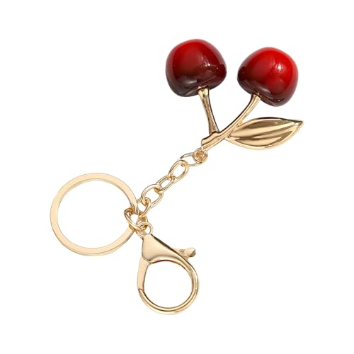 AOSAIXIS Tragbarer Stilvoller Schlüsselbund Charmeanhänger Mit Eleganten Kirsch Geschenken Für Trendige Damen Frauen Täglich Freizeitgebrauch von AOSAIXIS