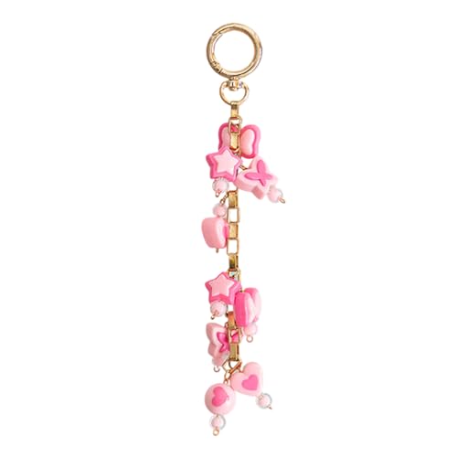 AOSAIXIS Trendy Bunte Harz Perlen Keyring Perlen Anhänger Keychain Handmade Schlüsselhalter Stylish Accessoires Für Taschen Und Schlüssel AOSAIXIS Trendy Bunte Harz Perlen Keyring Perlen Anhänger Keychain Handmade Schlüsselhalter Stylish Accessoires Für Taschen Und Schlüssel von AOSAIXIS