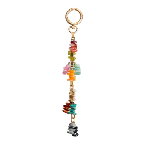 AOSAIXIS Trendy Bunte Harz Perlen Keyring Perlen Anhänger Keychain Handmade Schlüsselhalter Stylish Accessoires Für Taschen Und Schlüssel AOSAIXIS Trendy Bunte Harz Perlen Keyring Perlen Anhänger Keychain Handmade Schlüsselhalter Stylish Accessoires Für Taschen Und Schlüssel von AOSAIXIS