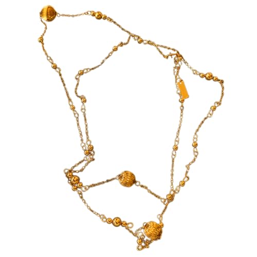AOSAIXIS Trendy Layered Halskette Accessoire Goldene Halskette Mit Einzigartigen Kürbisperlen Designs Die Ihren Täglichen Look Verbessern AOSAIXIS Trendy Layered Halskette Accessoire Goldene Halskette Mit Einzigartigen Kürbisperlen Designs Die Ihren Täglichen Look Verbessern von AOSAIXIS