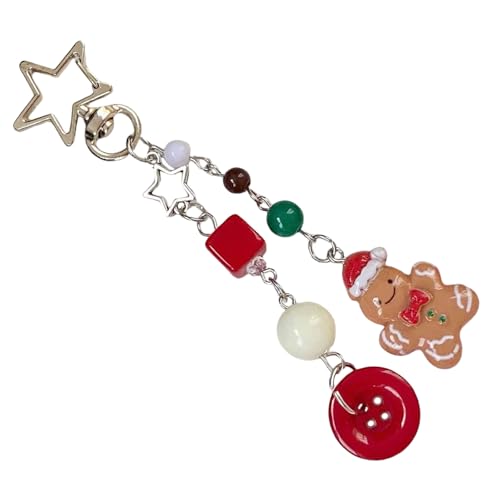 AOSAIXIS Trendy Perlen Telefon Charme Weihnachtsmotivbeutel Anhänger Farbenfrohe Perlen Rucksack Dekoration Für Modische Frauen AOSAIXIS Trendy Perlen Telefon Charme Weihnachtsmotivbeutel Anhänger Farbenfrohe Perlen Rucksack Dekoration Für Modische Frauen von AOSAIXIS